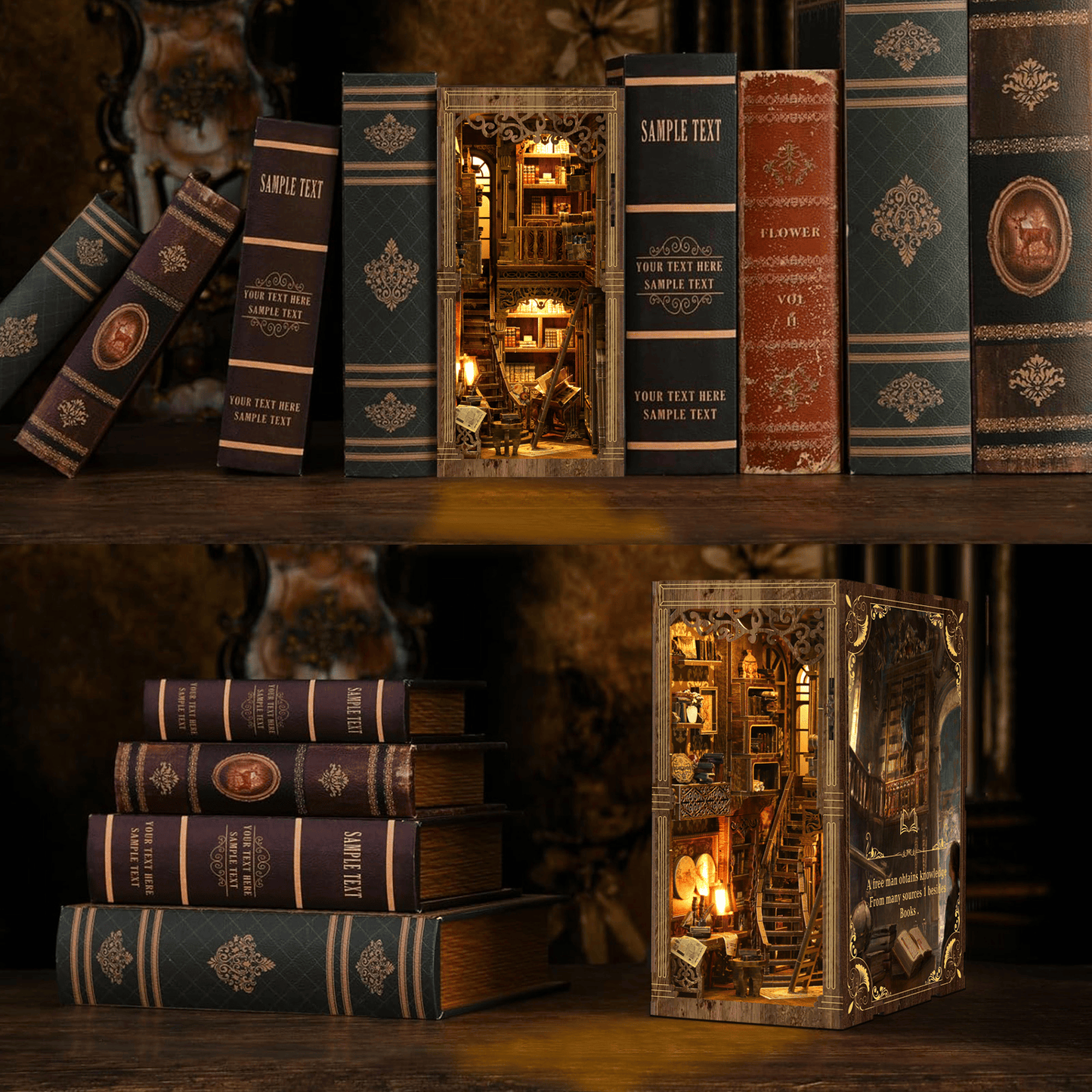Book Nook Antique Book Collection Room