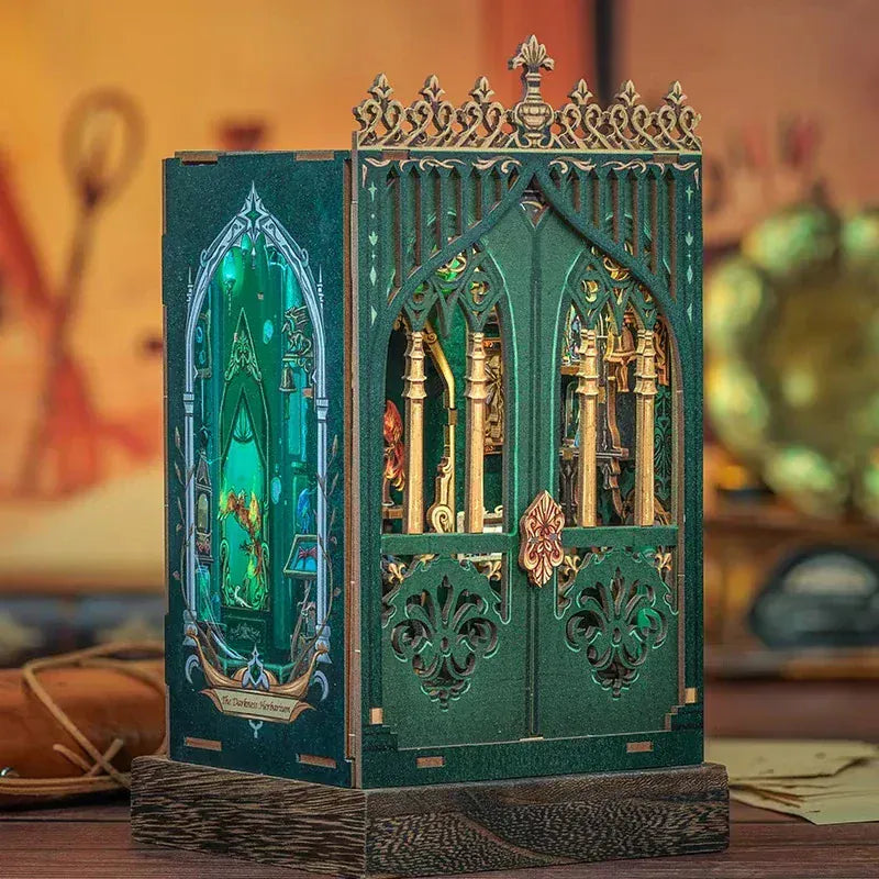 Book Nook Darkness Herbarium