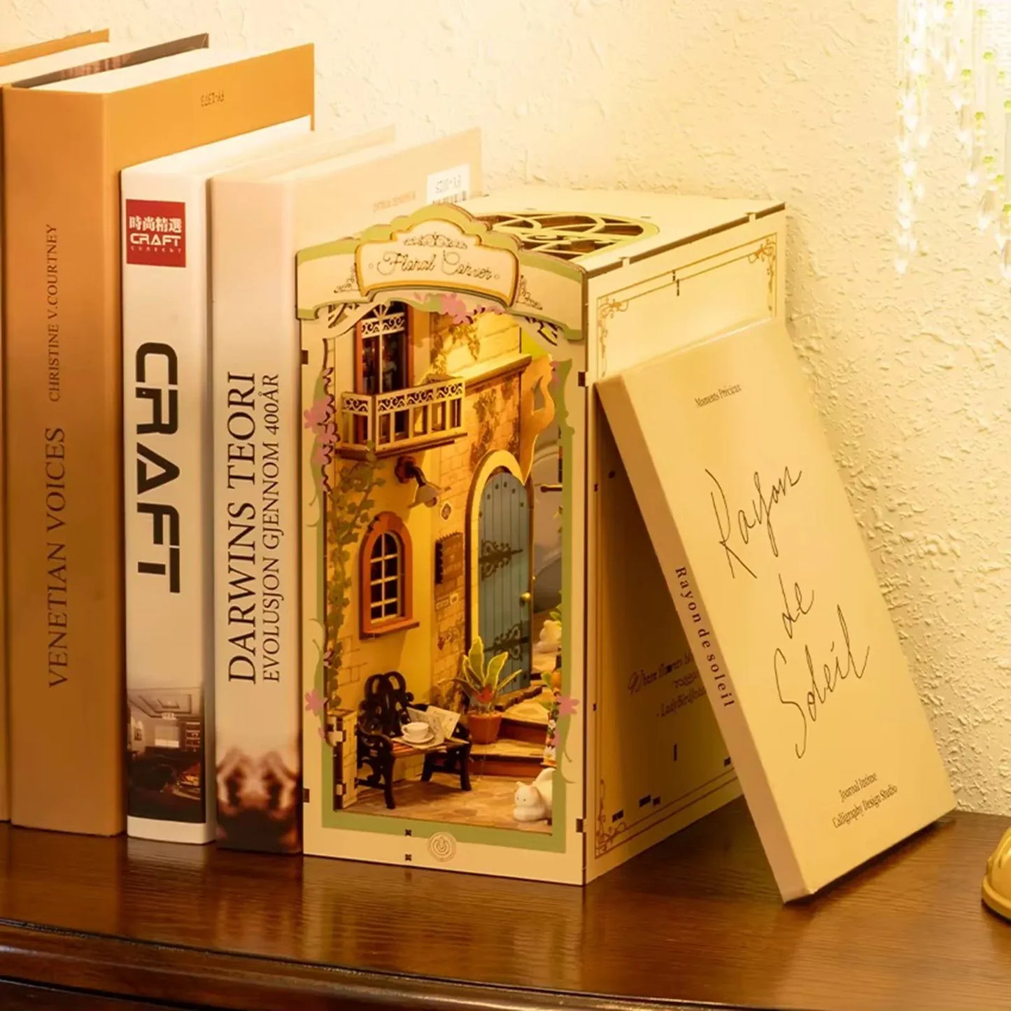 Book Nook Floral Corner