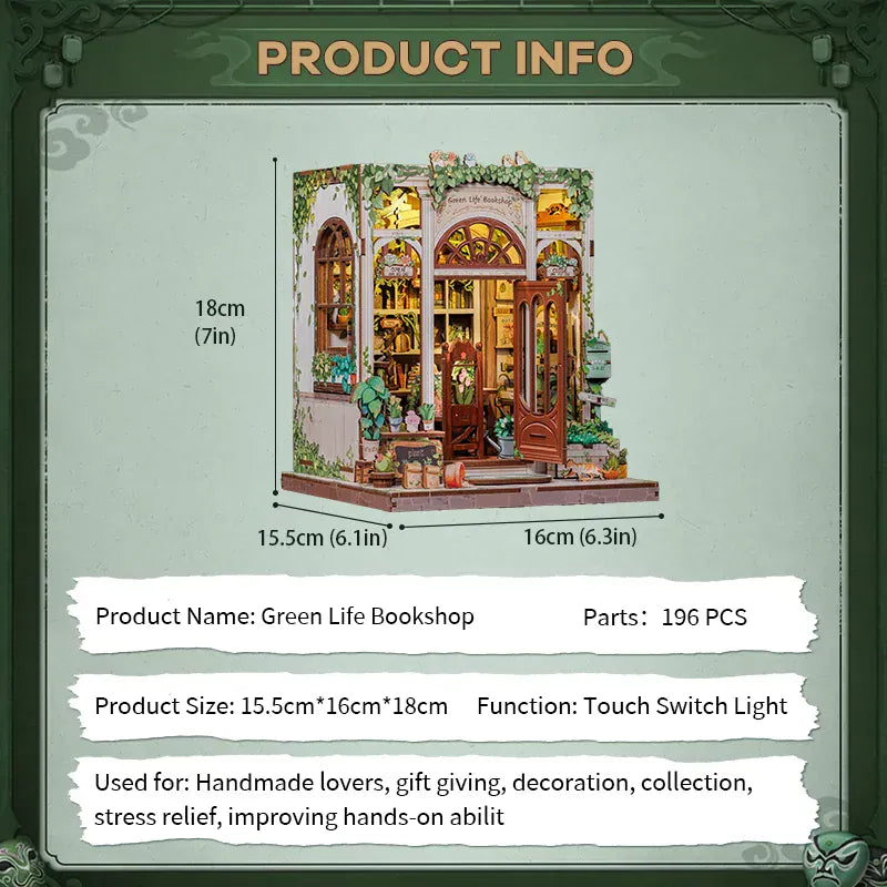 Book Nook Green Life Bookshop