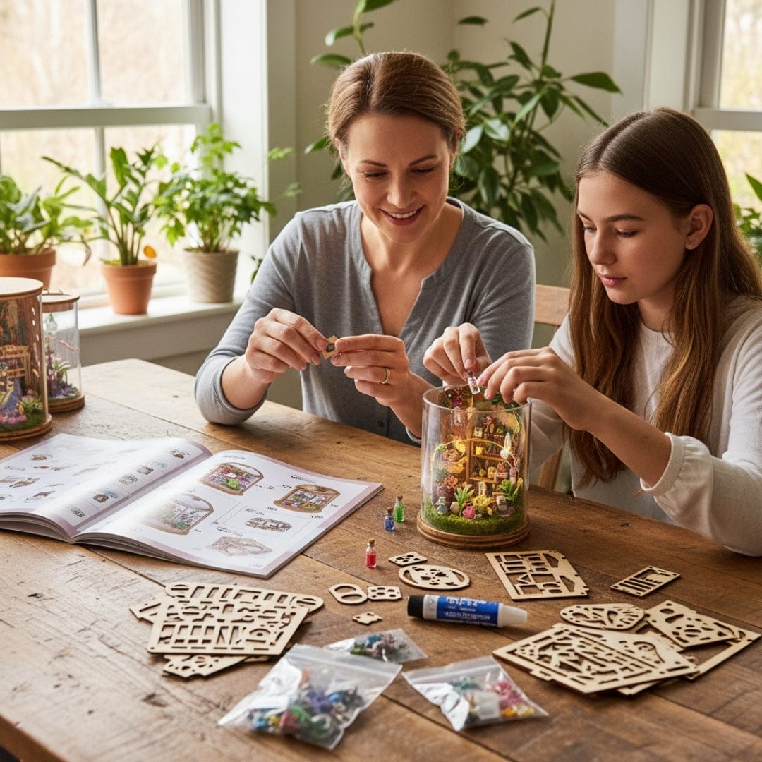Book Nook Magic Garden