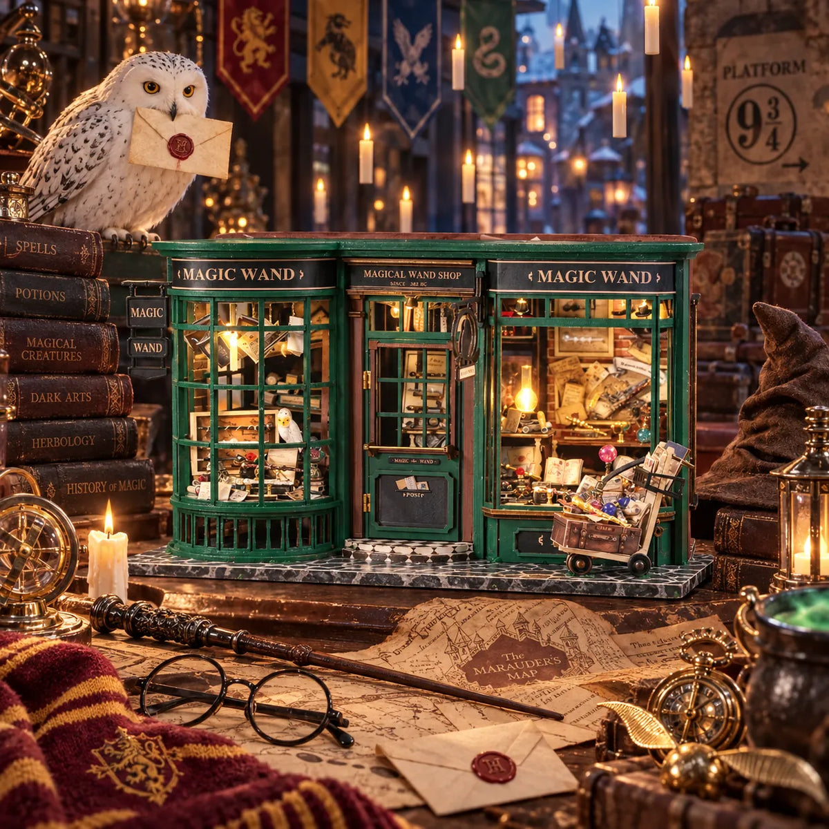 Book Nook Harry Potter