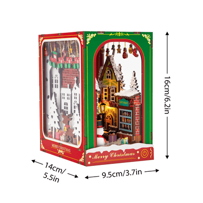 Book Nook Winter of christmas