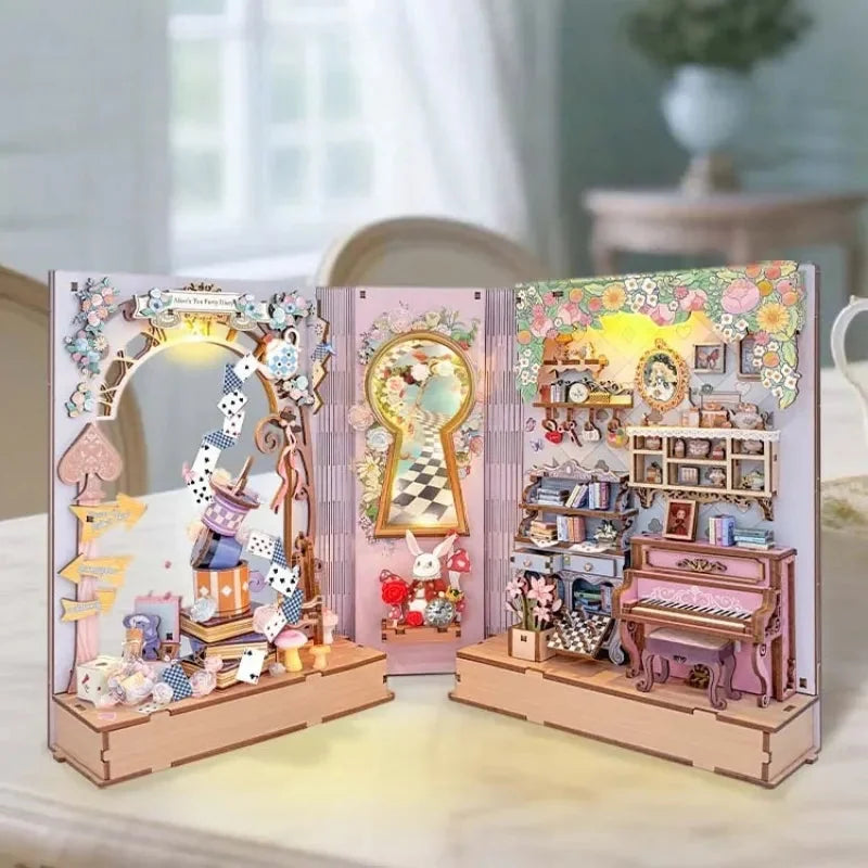 Book Nook Alice's Tea Party Diary