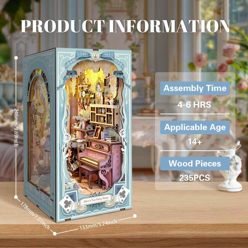 Book Nook Alice's Tea Party Diary