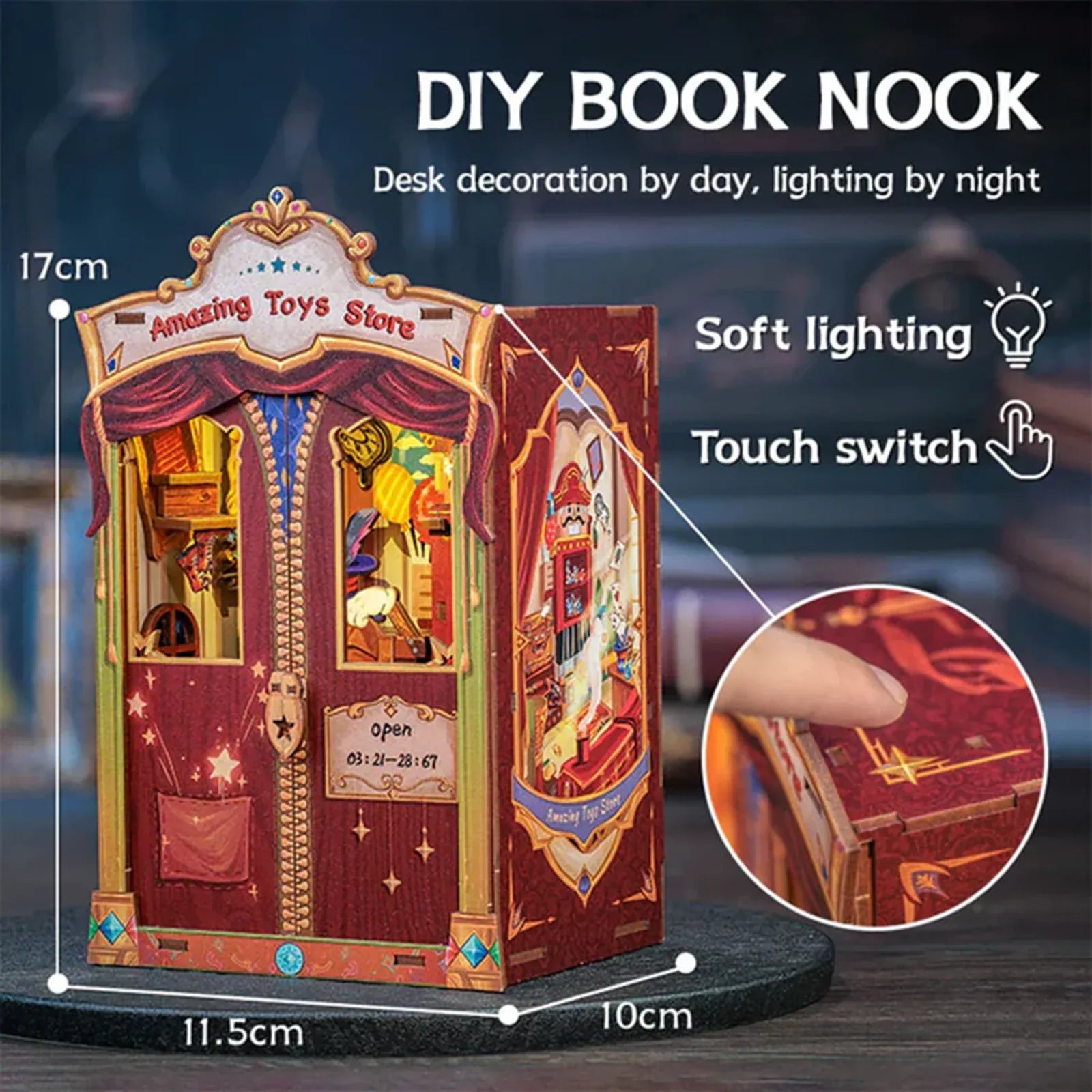 Book Nook Amazing toys store