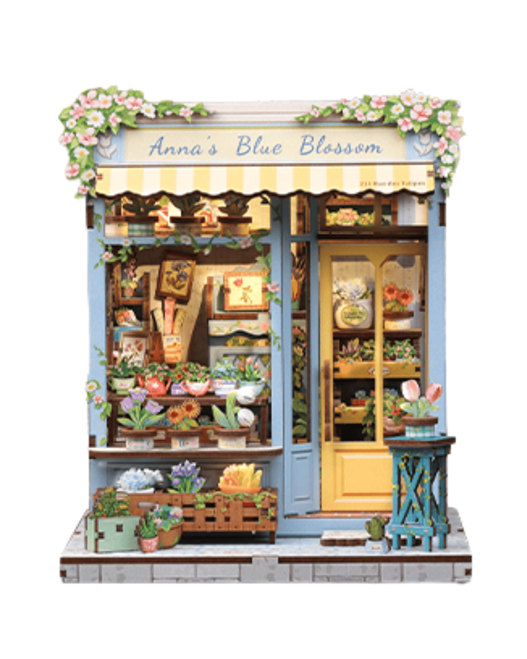 Book Nook Anna's Blue Blossom