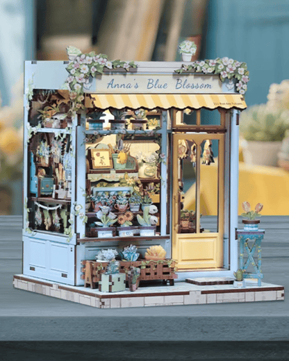 Book Nook Anna's Blue Blossom