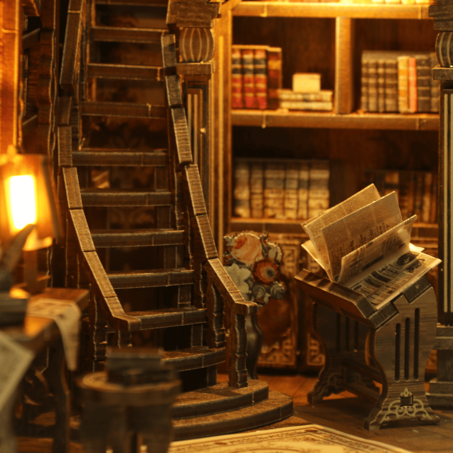 Book Nook Antique Book Collection Room