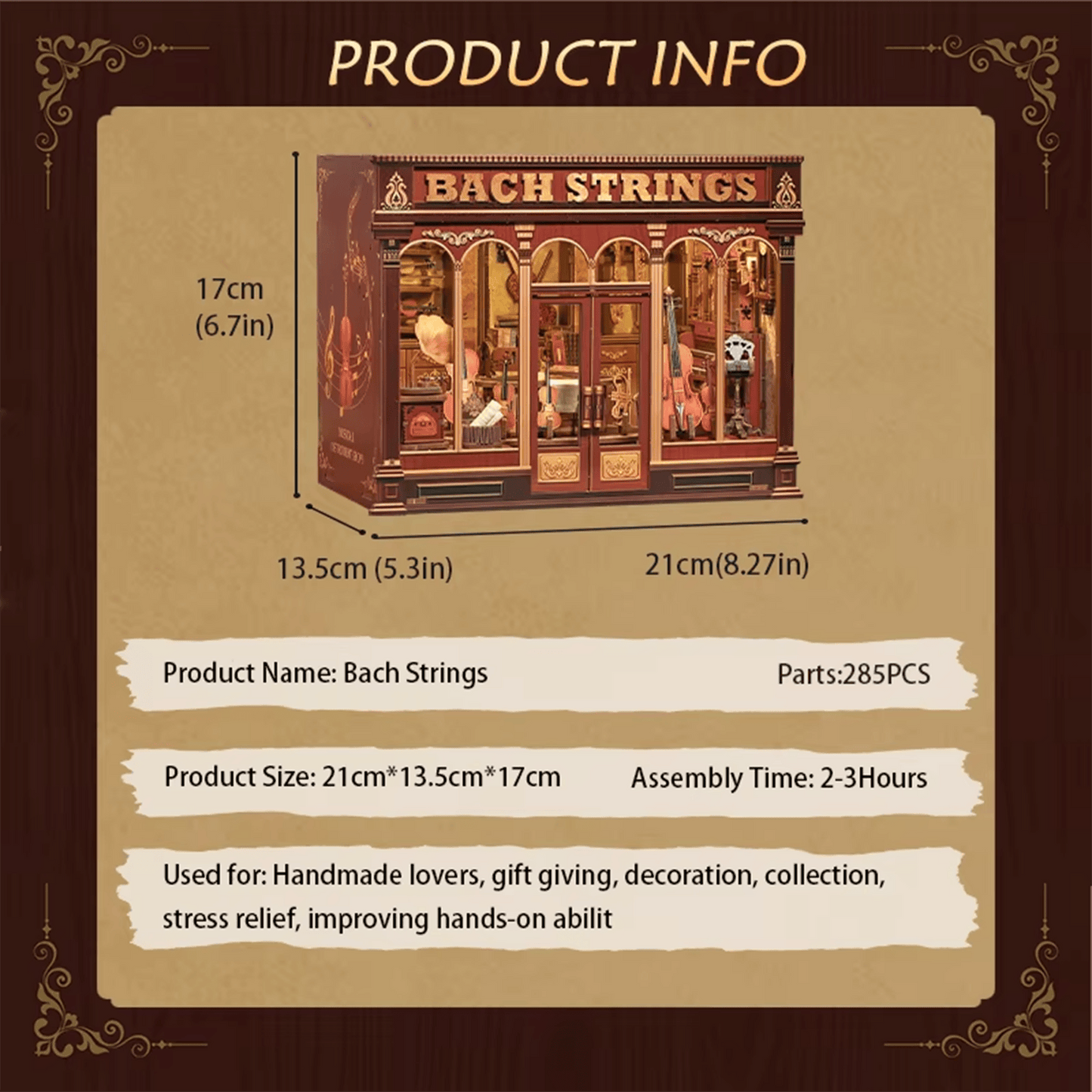 Book Nook Bach Strings