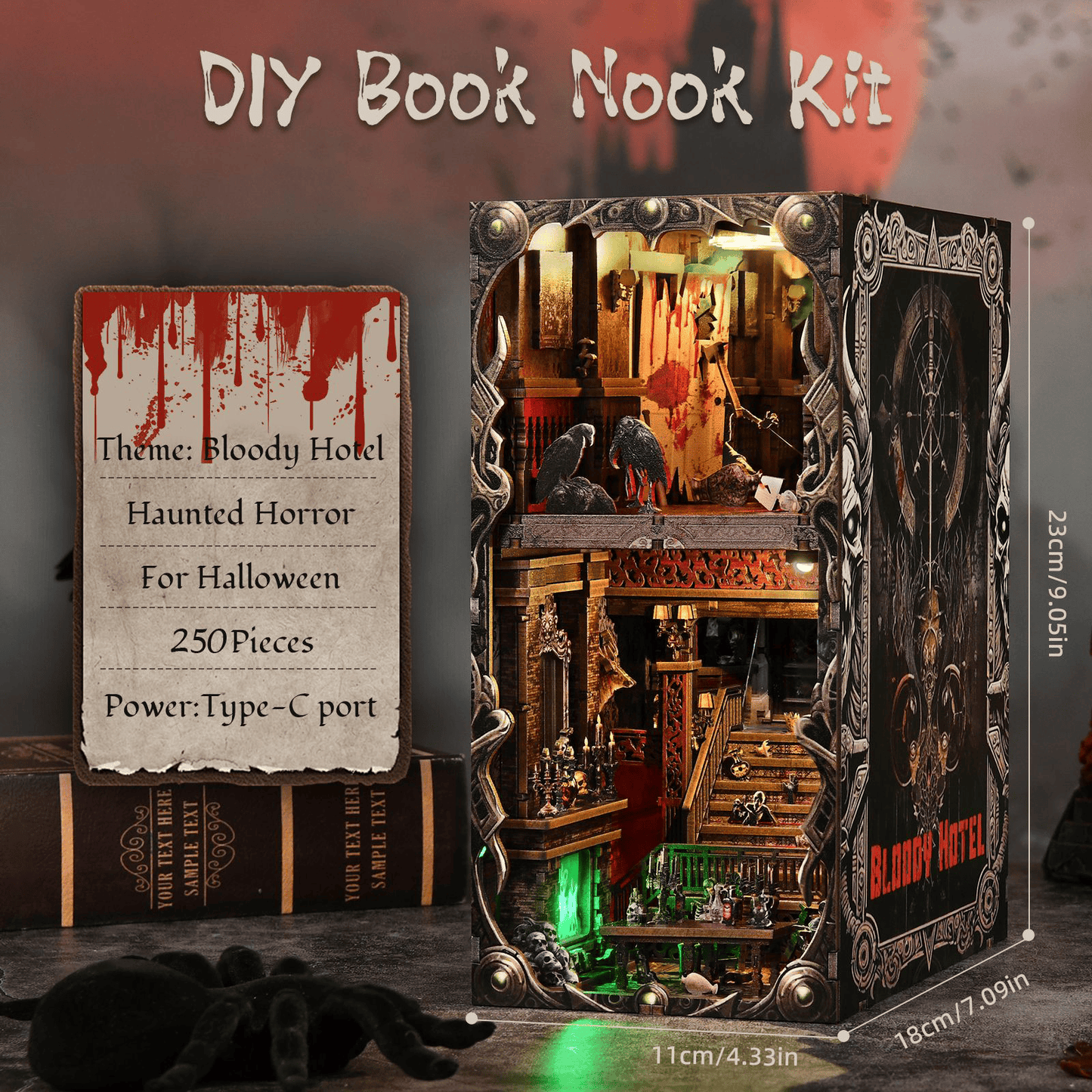 Book Nook Bloody Hotel