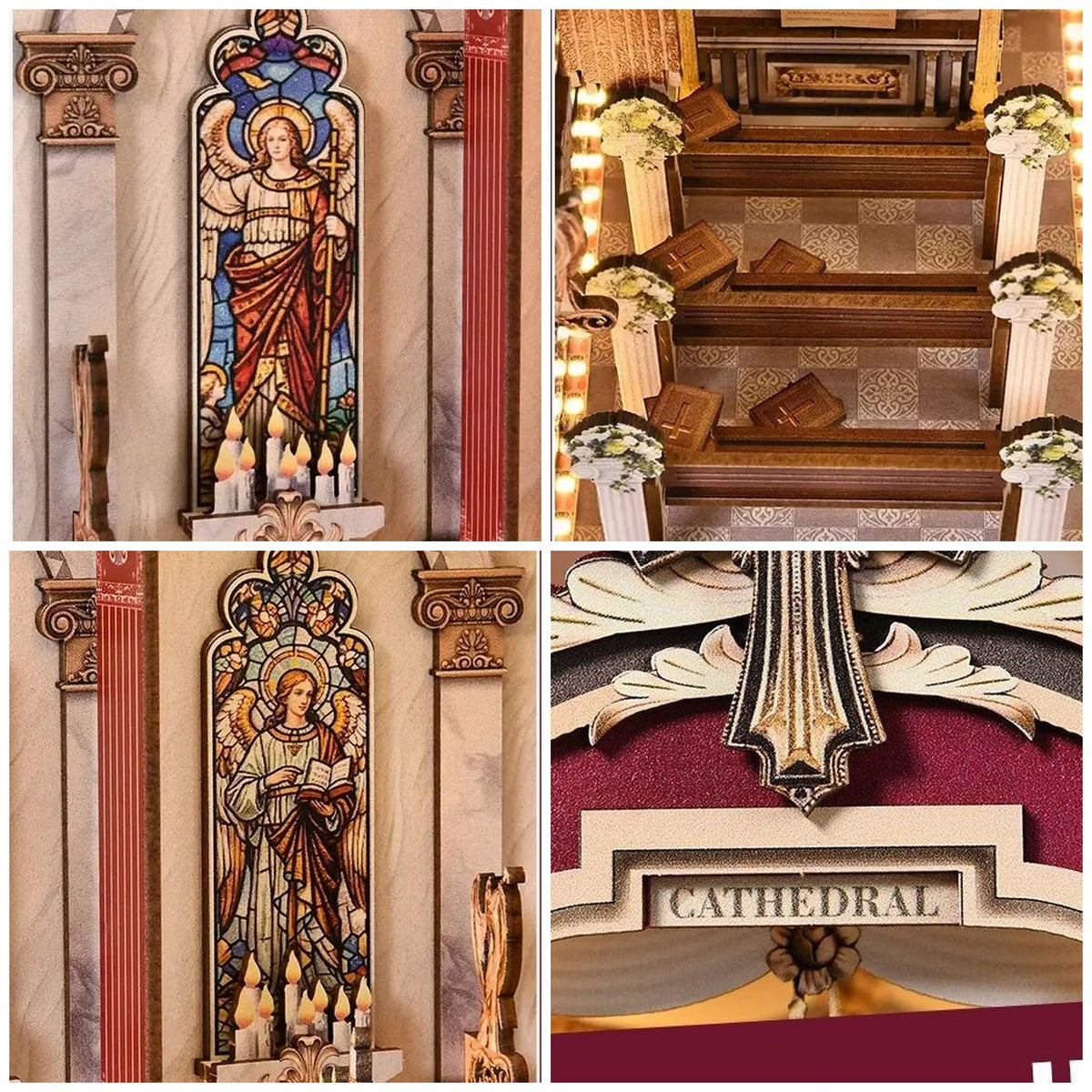 Book Nook Cathedral details produit