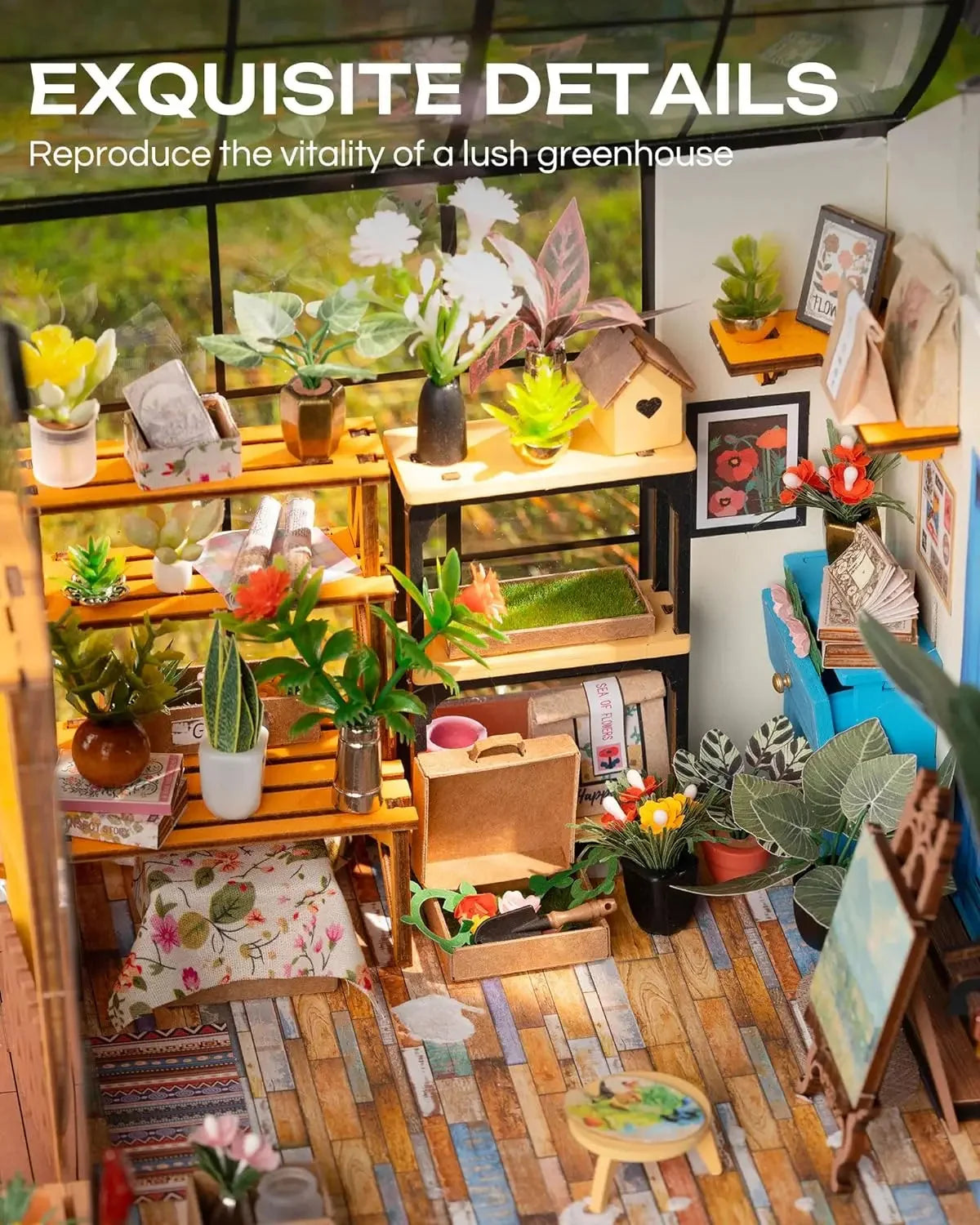 Book Nook Cathy's Flower House
