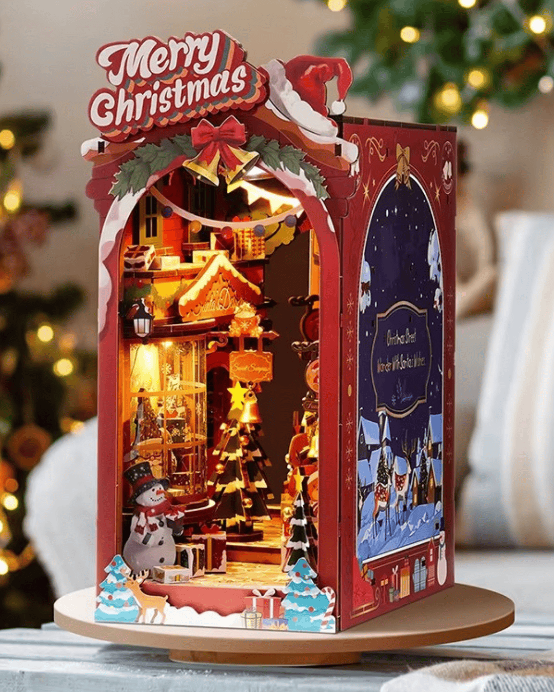 Book Nook Christmas Street