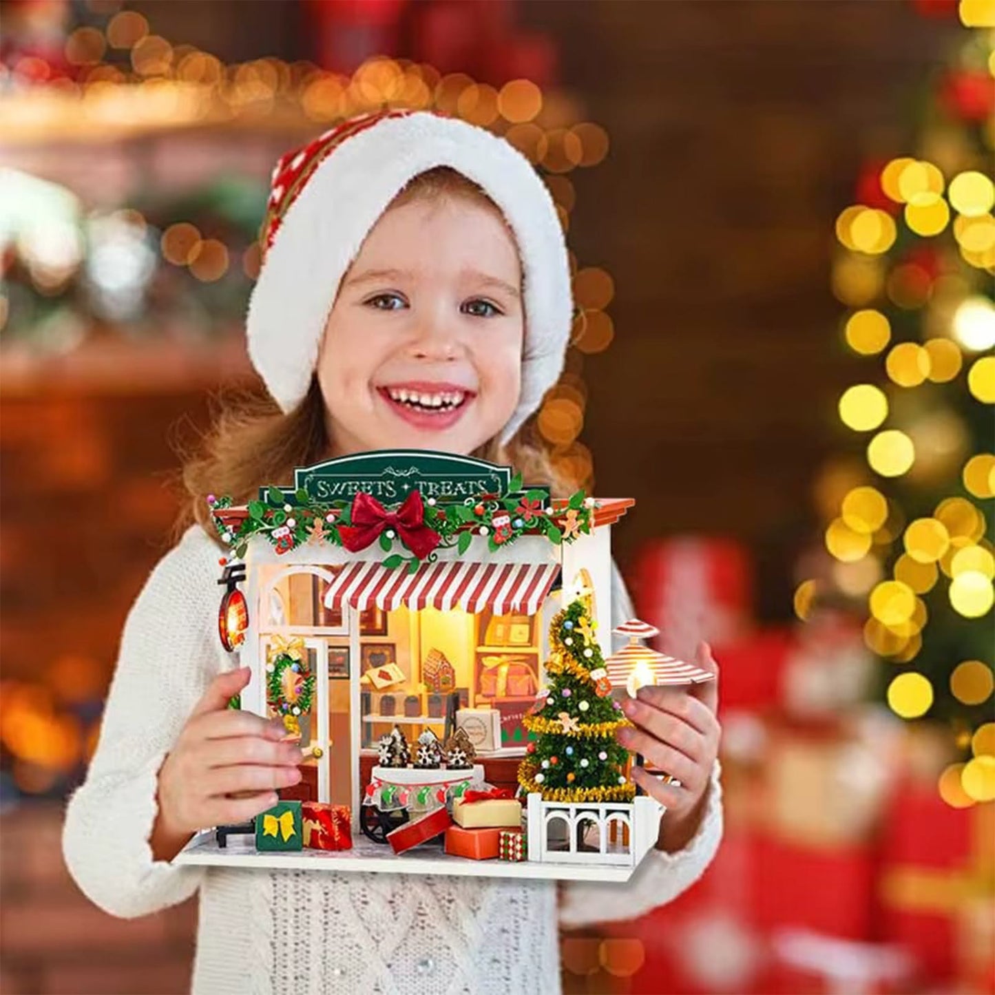 Book Nook Christmas Sweets Treats