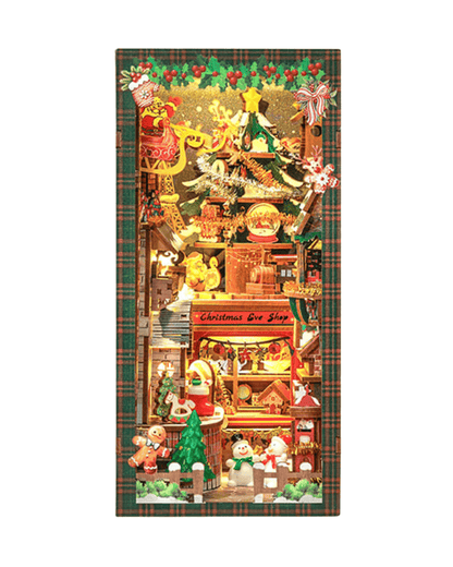 Book Nook Christmas Wish Store