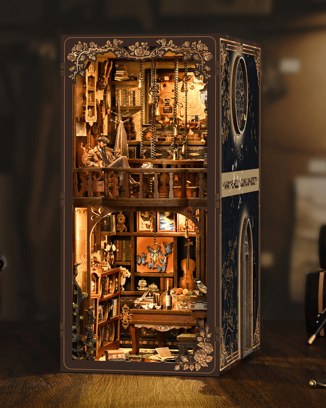 Book Nook Dark Box Mystery Case