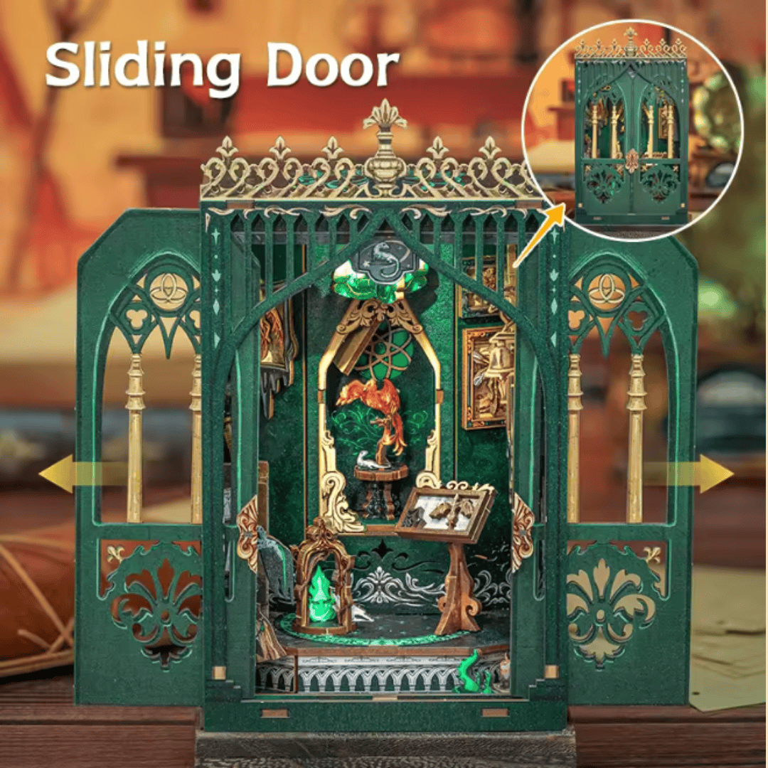 Book Nook Darkness Herbarium