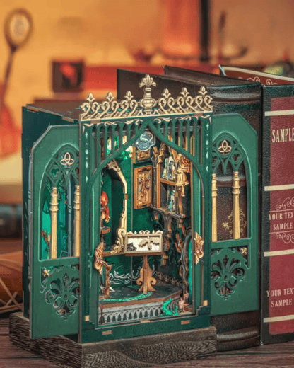 Book Nook Darkness Herbarium