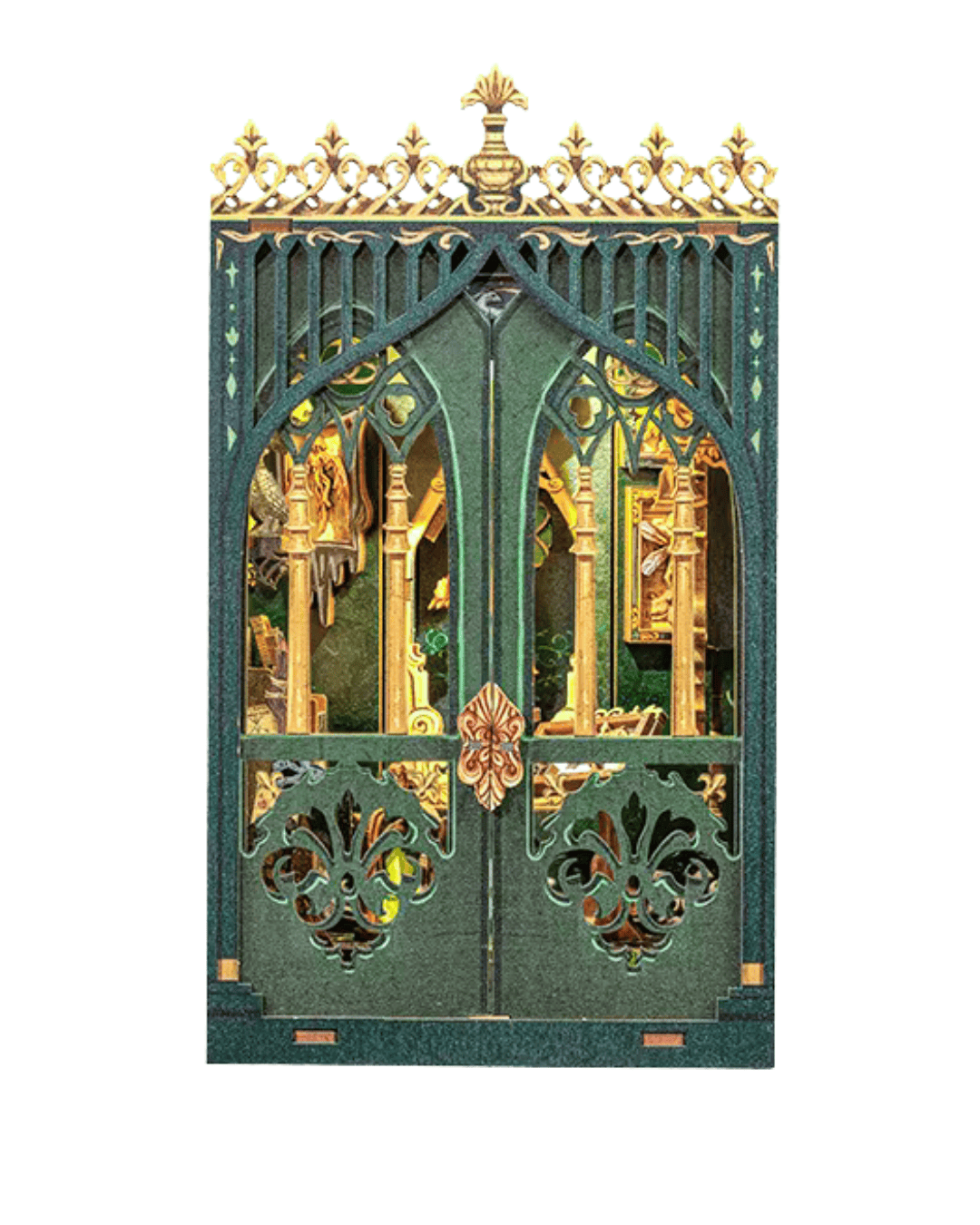 Book Nook Darkness Herbarium