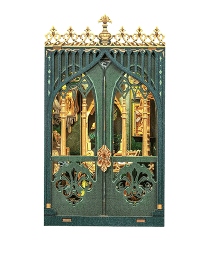 Book Nook Darkness Herbarium