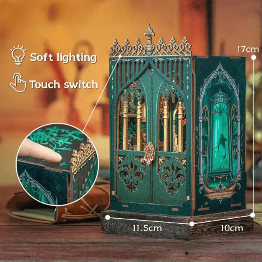 Book Nook Darkness Herbarium