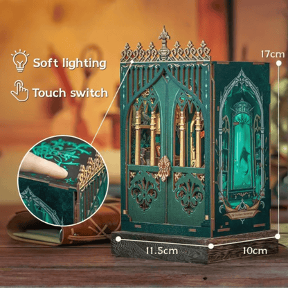 Book Nook Darkness Herbarium