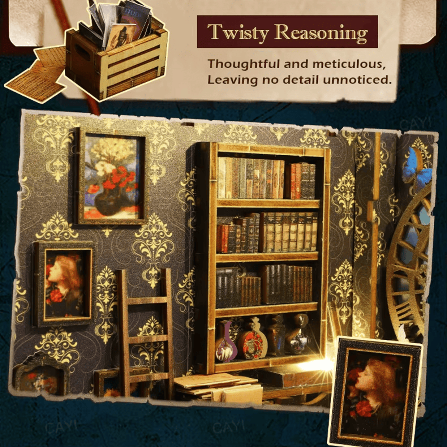 Book Nook Detective Famous Agency