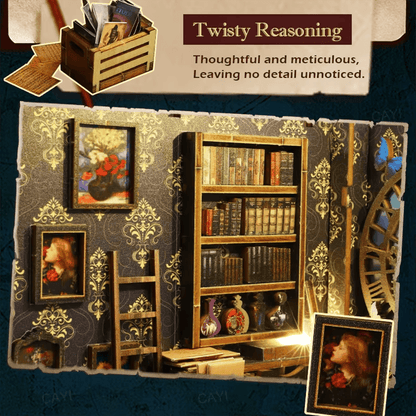 Book Nook Detective Famous Agency