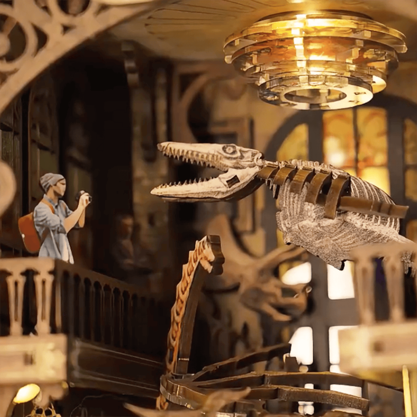 Book Nook Dinosaur Museum
