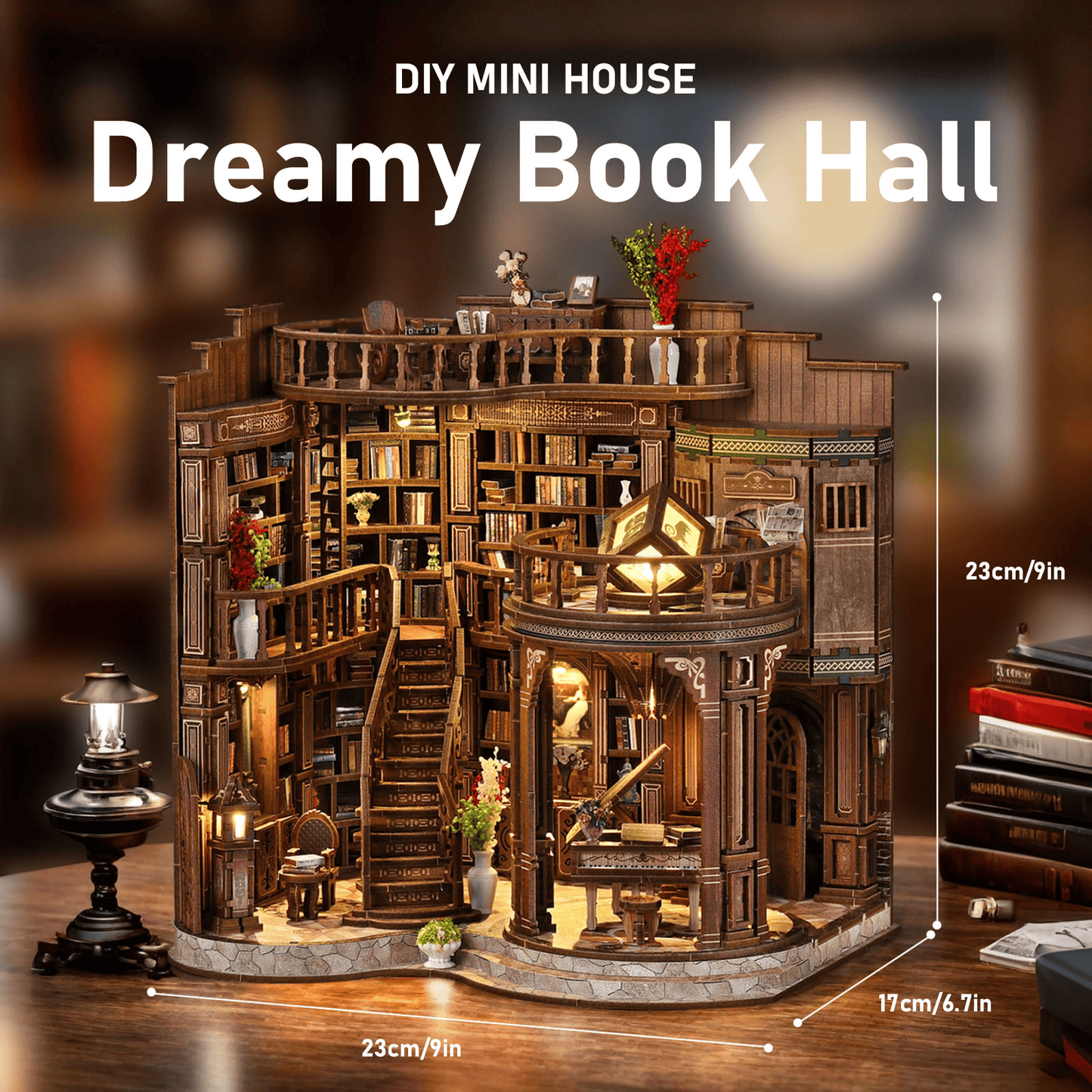 Book Nook Dreamy Book Hall