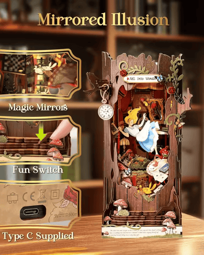 Book Nook Fall into Wonder