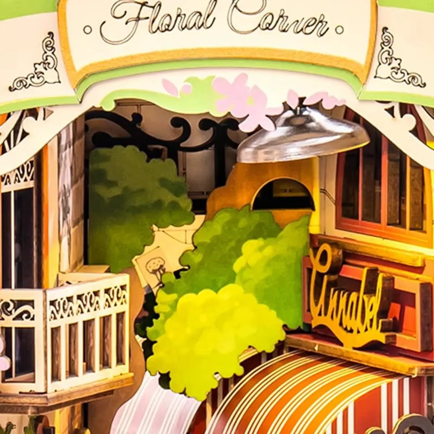 Book Nook Floral Corner