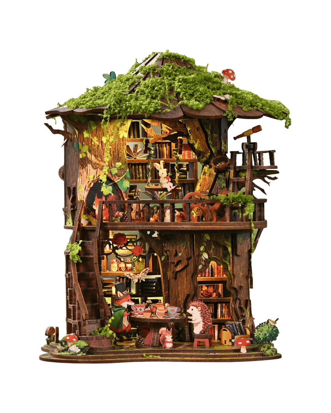Book Nook Forest Tea Book Club