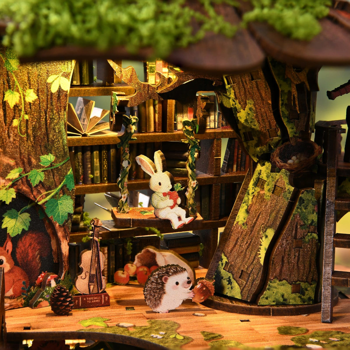 Book Nook Forest Tea Book Club