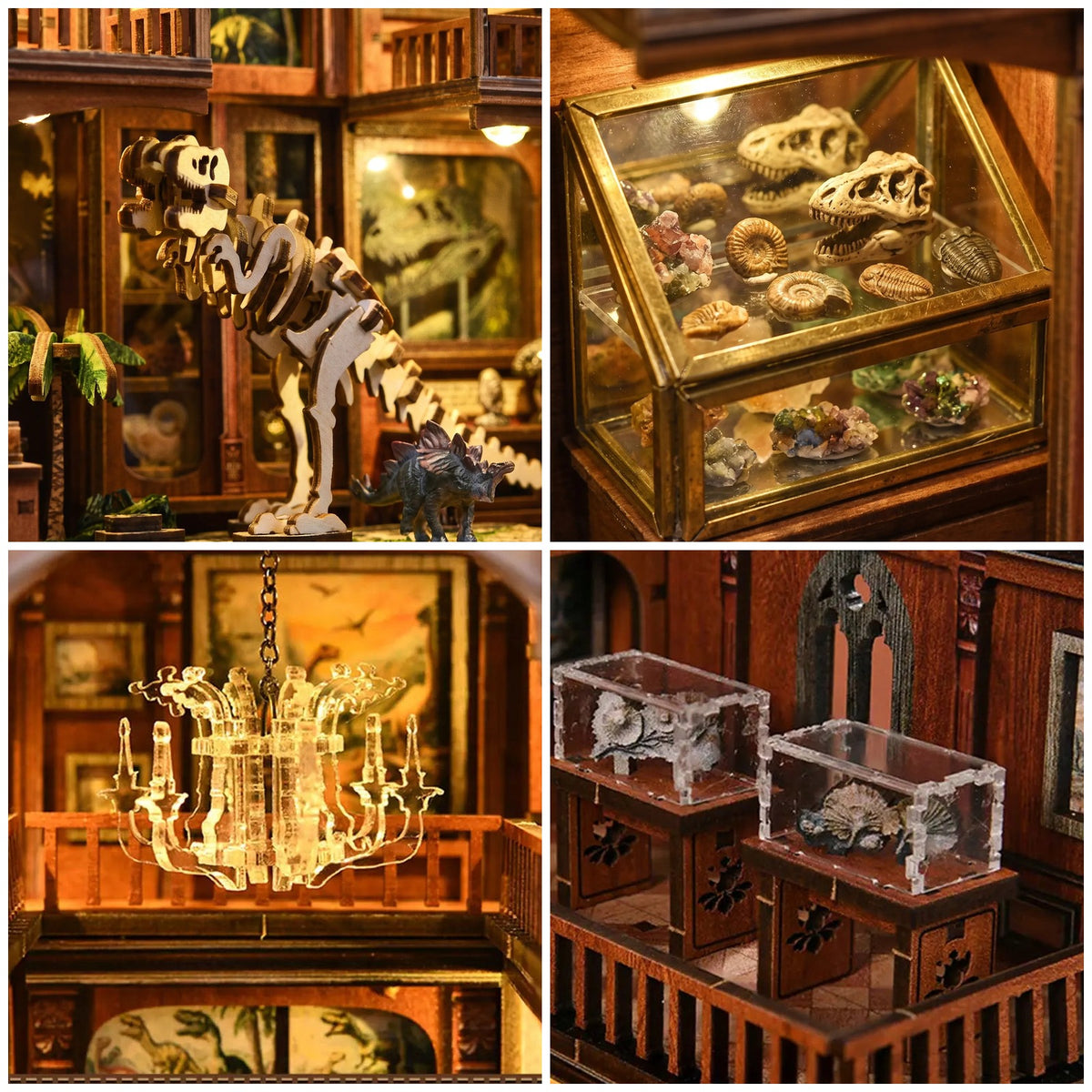 Book Nook Fossil Museum details produit