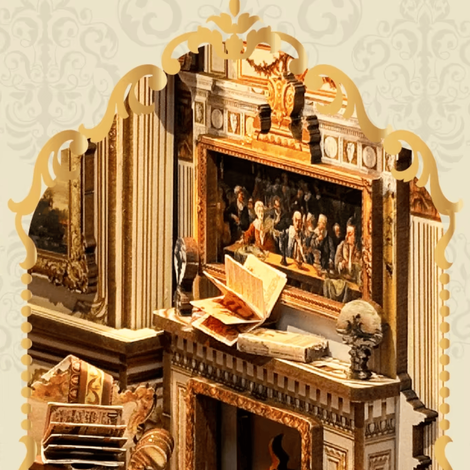 Book Nook Gorgeous Manor