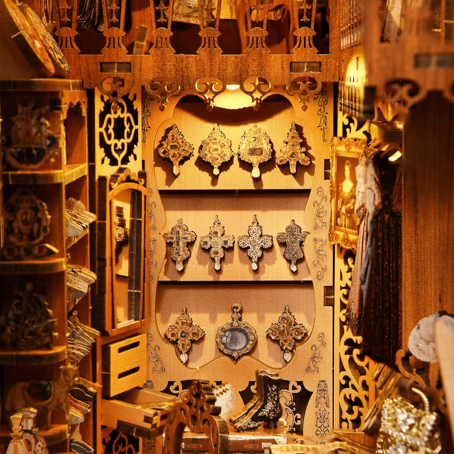 Book Nook Gorgeous Wardrobe of Duchess