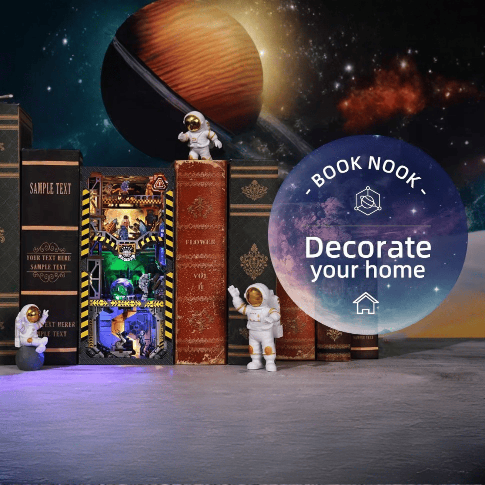 Book Nook Interstellar Home