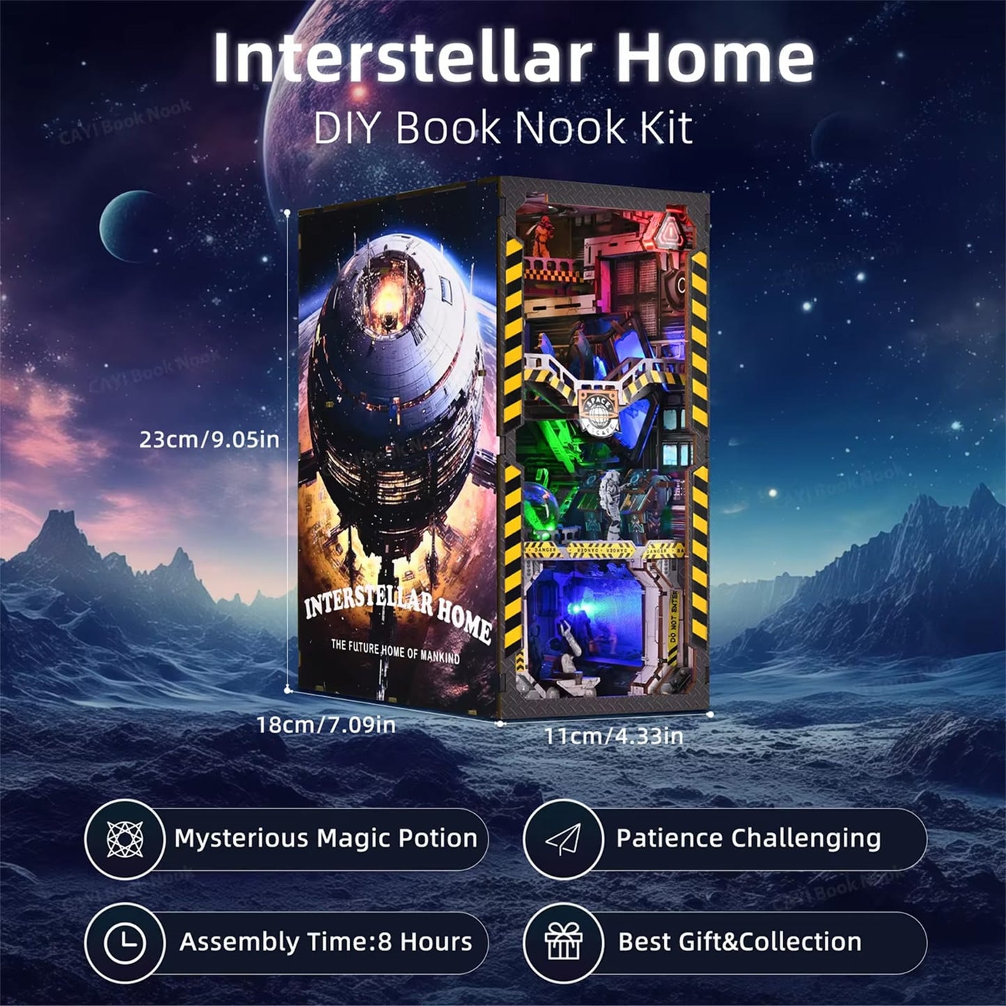 Book Nook Interstellar Home
