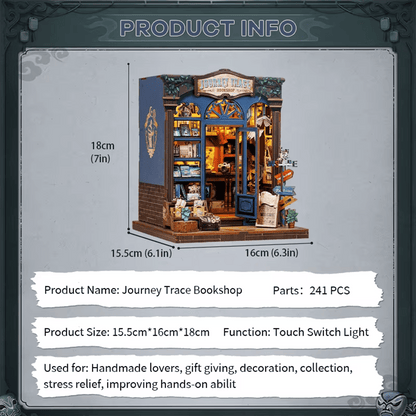 Book Nook Journey Trace Bookshop