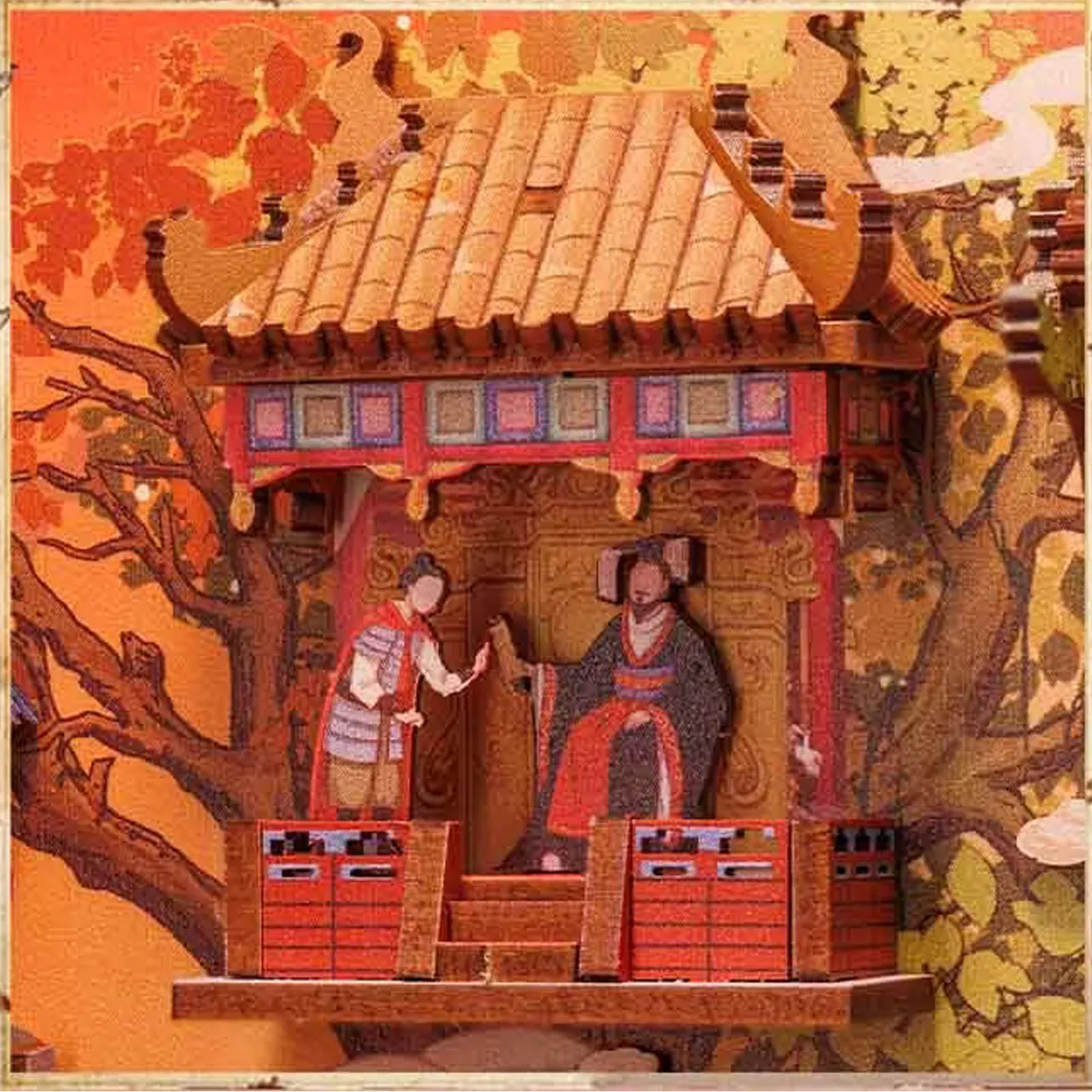 Book Nook Legend of Mulan