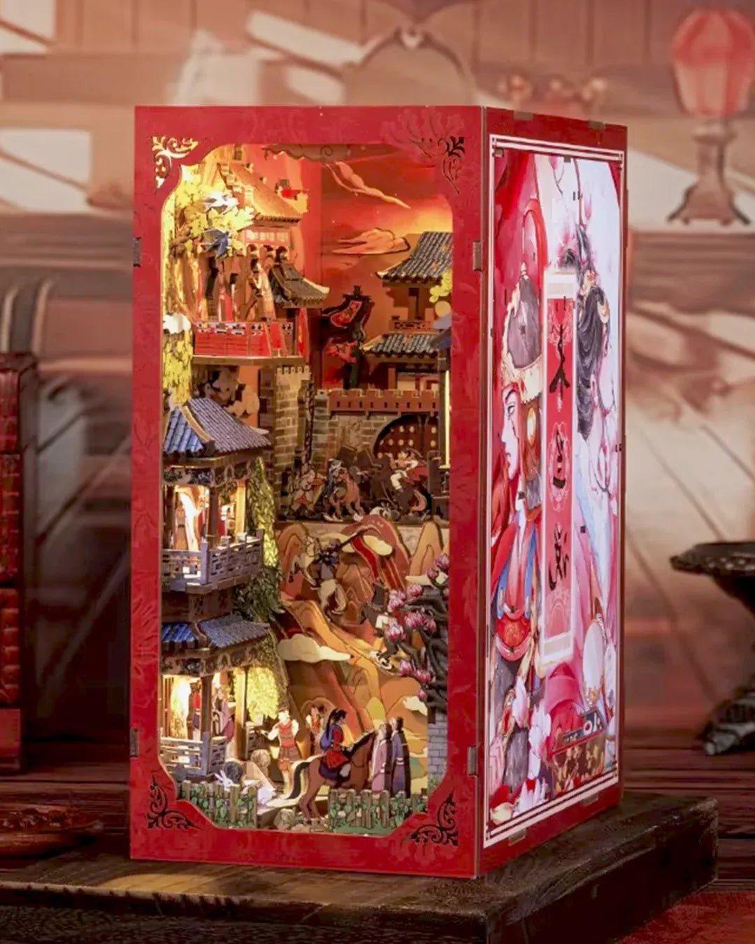 Book Nook Legend of Mulan