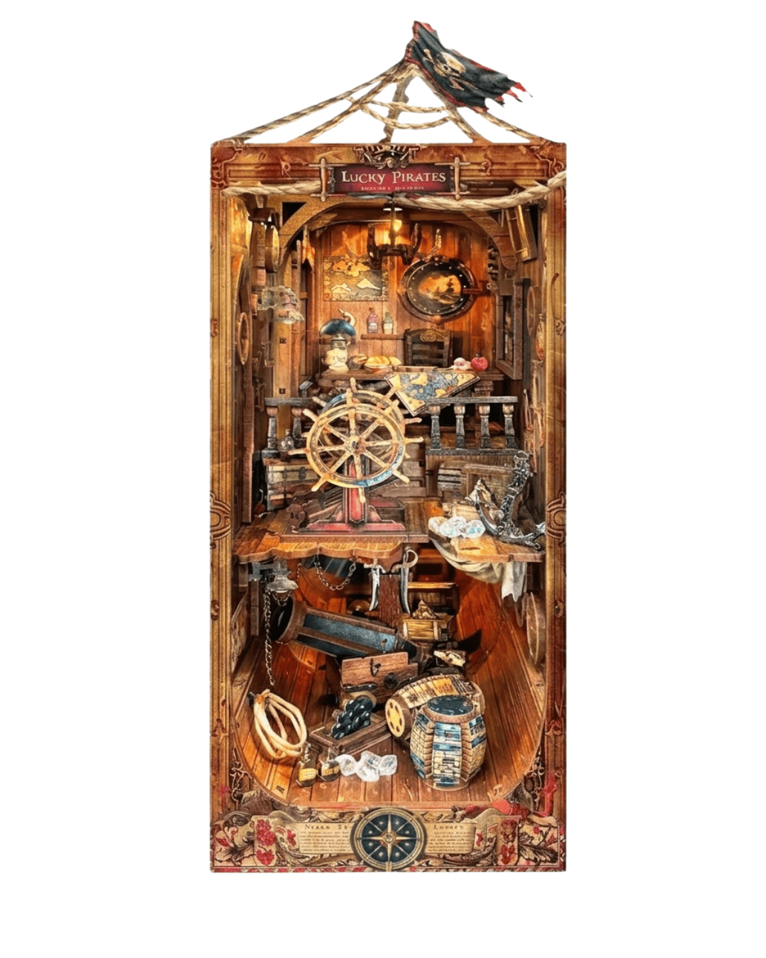 Book Nook Lucky Pirates