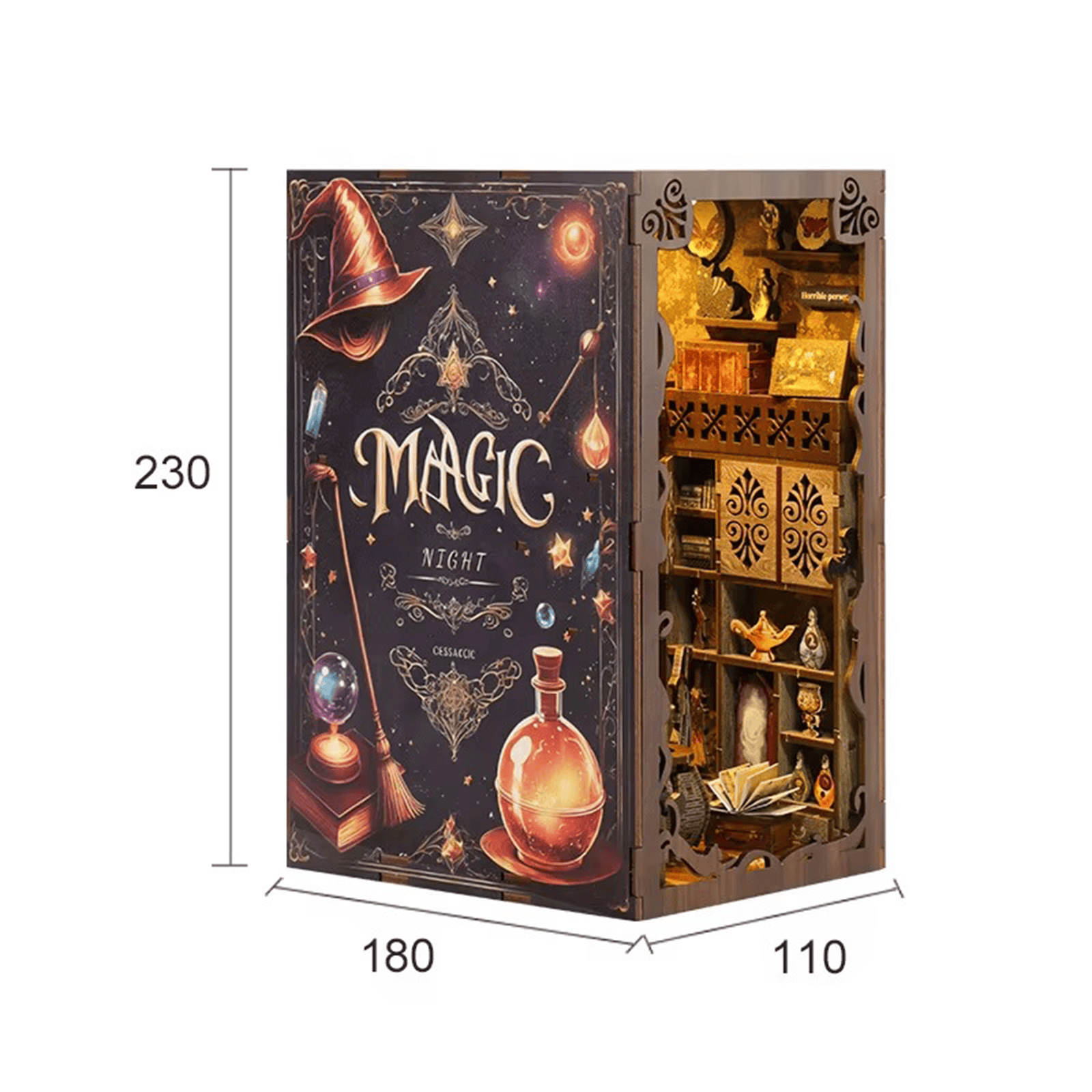 Book nook Magic Night