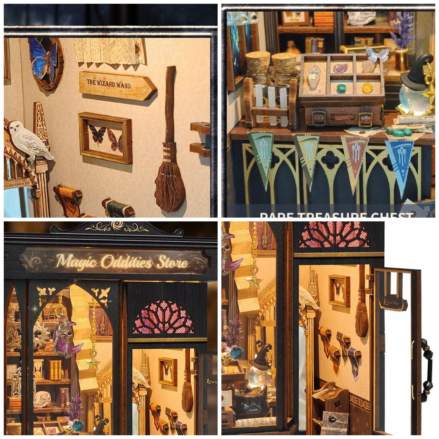 Book Nook Magic Oddities Store details produit