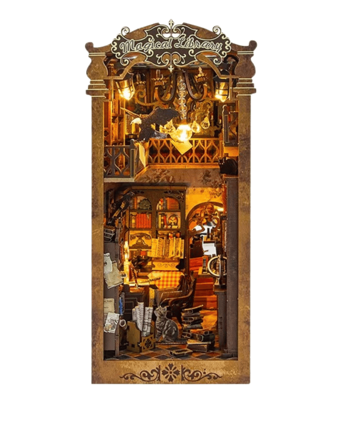 Book Nook Magical Library