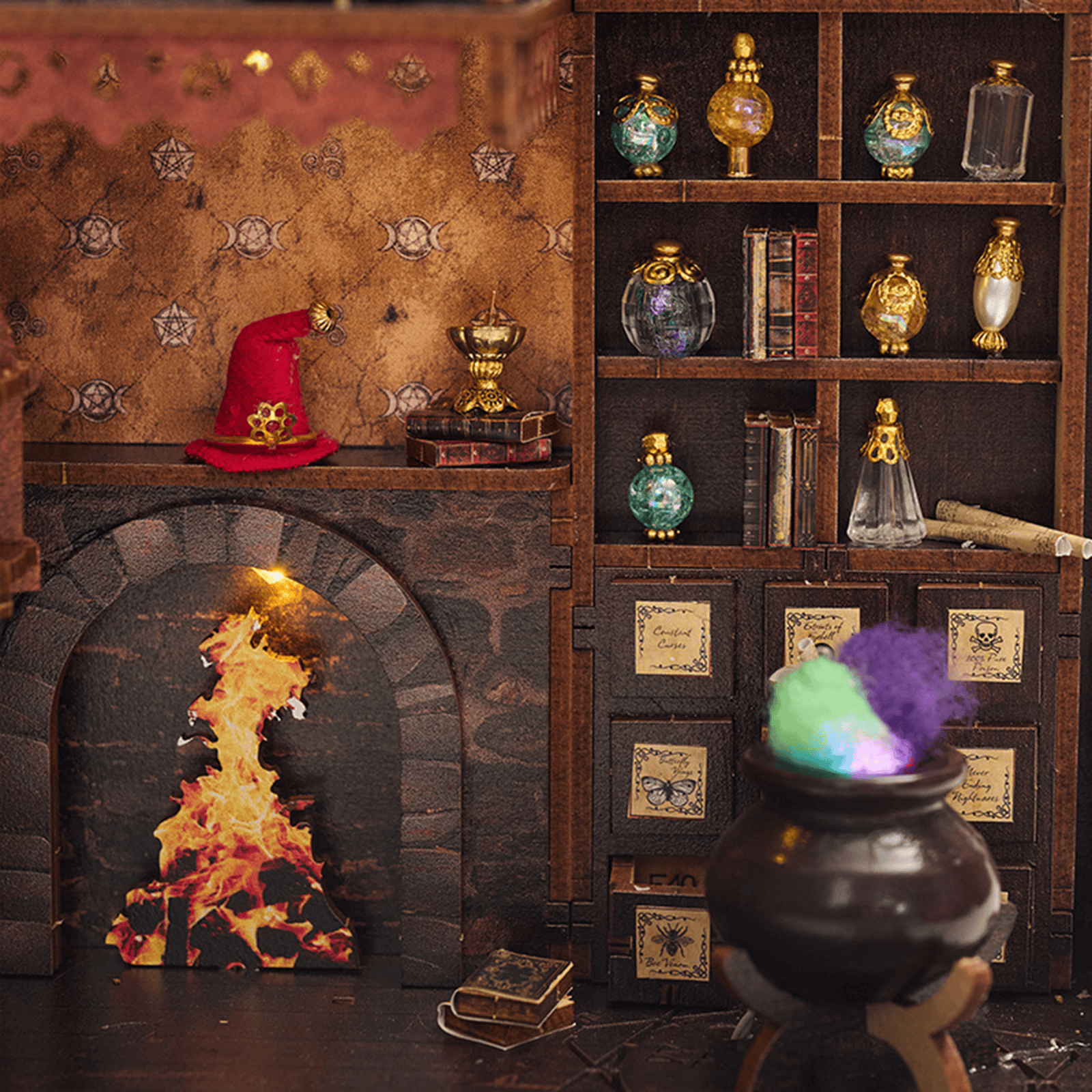 Book Nook Mystic Theurge's Hut