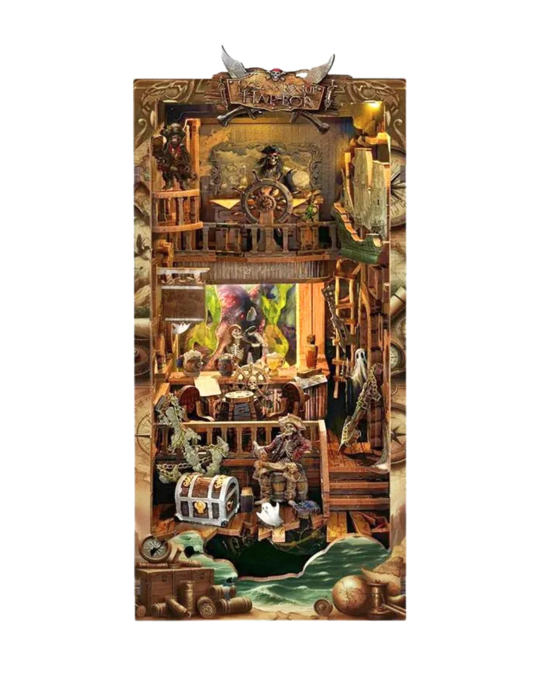 Book Nook New World Ghost Ship