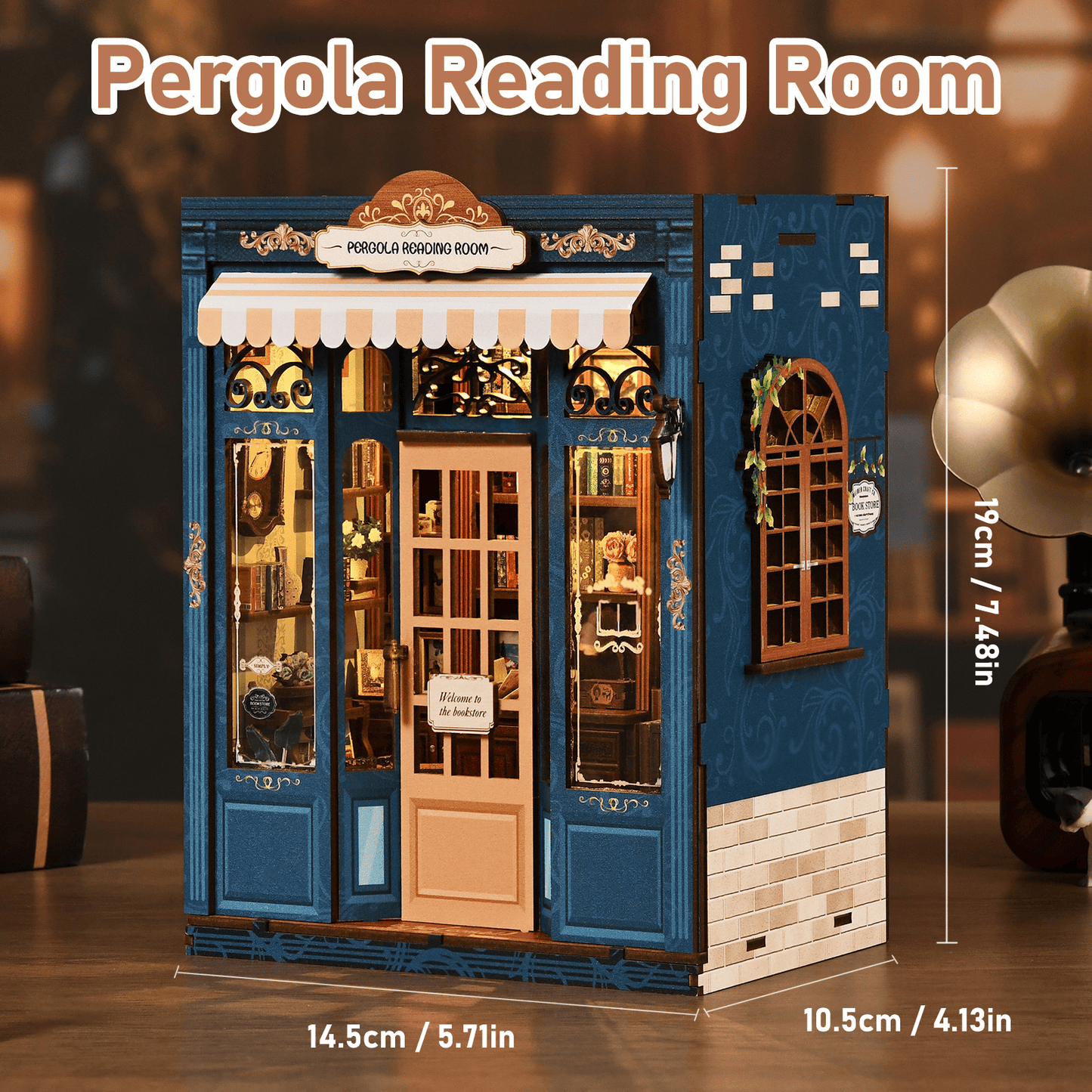 Book Nook Pergola Reading Room